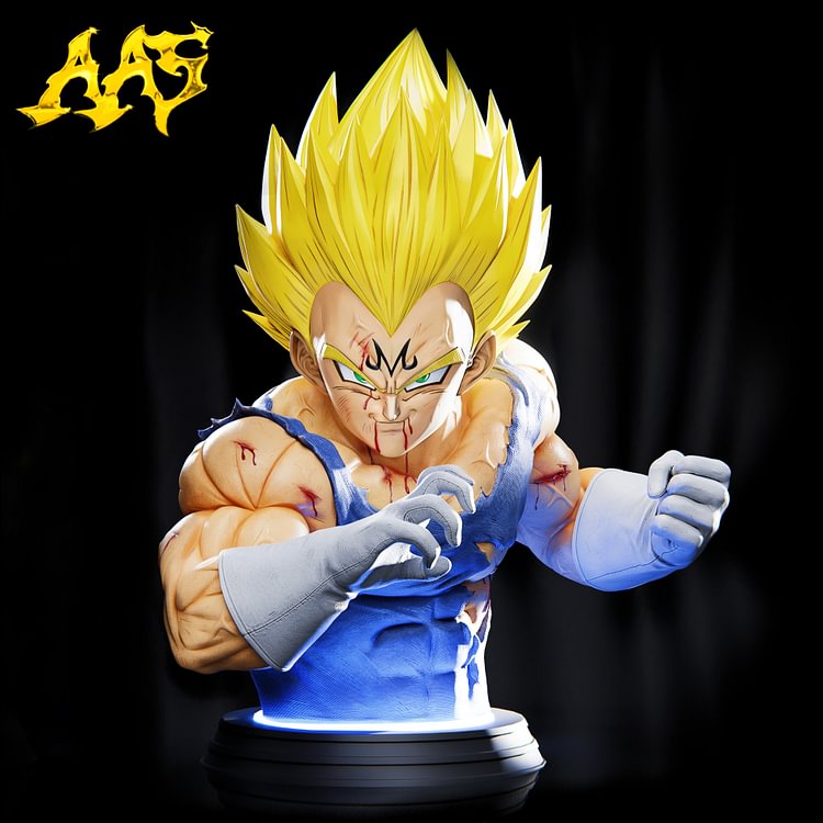 ArmyAnt Studio - Dragon Ball Vegeta Bust Goku Bust Statue(GK)