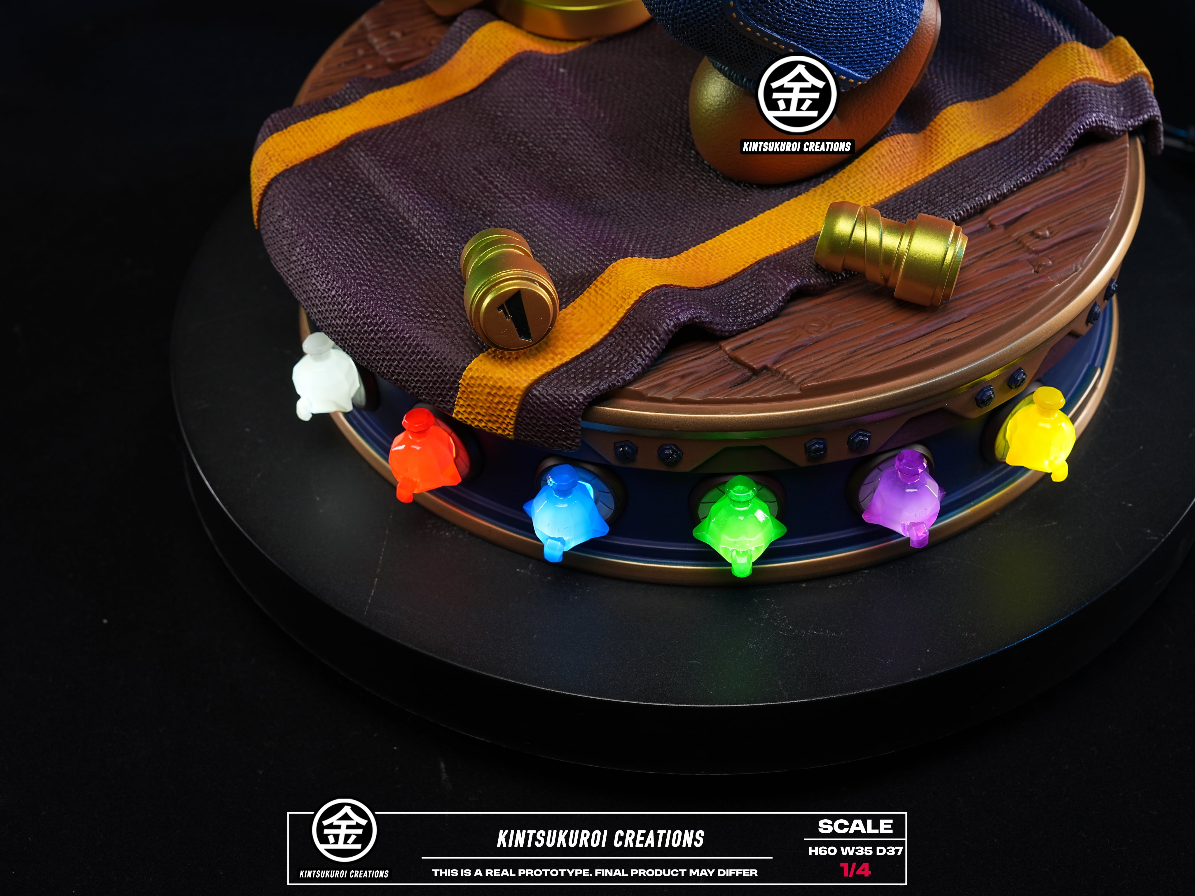 Kintsukuroi Creations Studio - Luigi's Mansion with LED 1/4 Statue(GK)