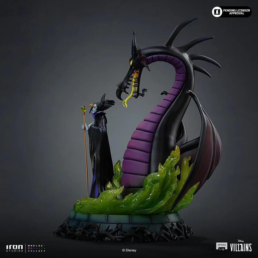 Iron Studio - Maleficent - Disney's Villains Art Scale  Statue DSNEY135626-10 Licensed