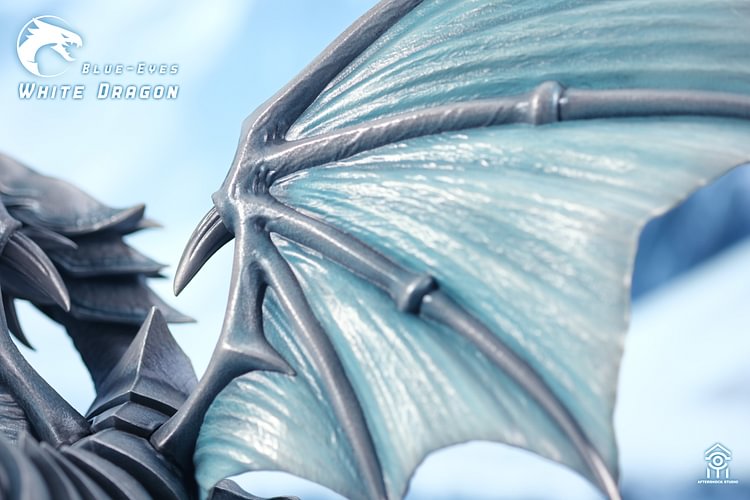 Aftershock Studio - Yu-Gi-Oh Blue-Eyes White Dragon & Red-Eyes Black Dragon Statue(GK)