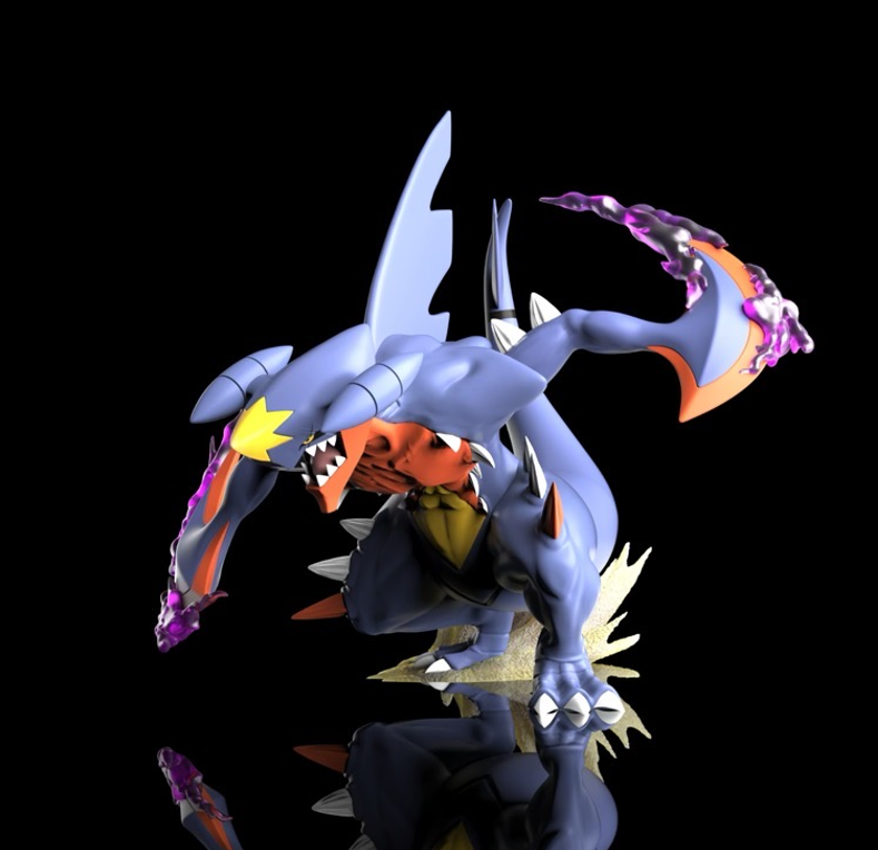 Unknown made Studio - Pokémon Mega Garchomp statue (GK)-Statue Master