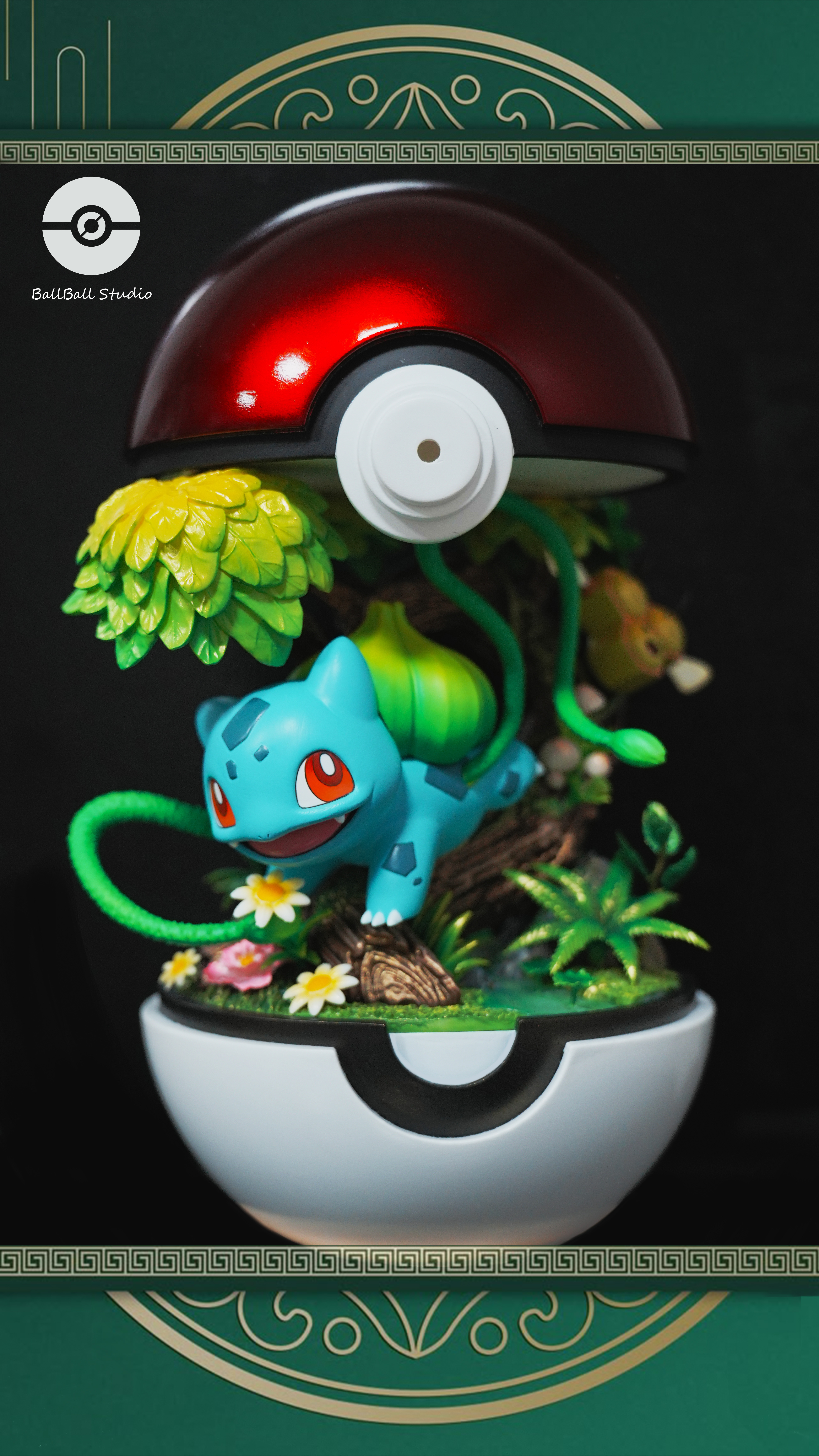 Ball Ball Studio - Pokémon Bulbasaur Statue(GK)