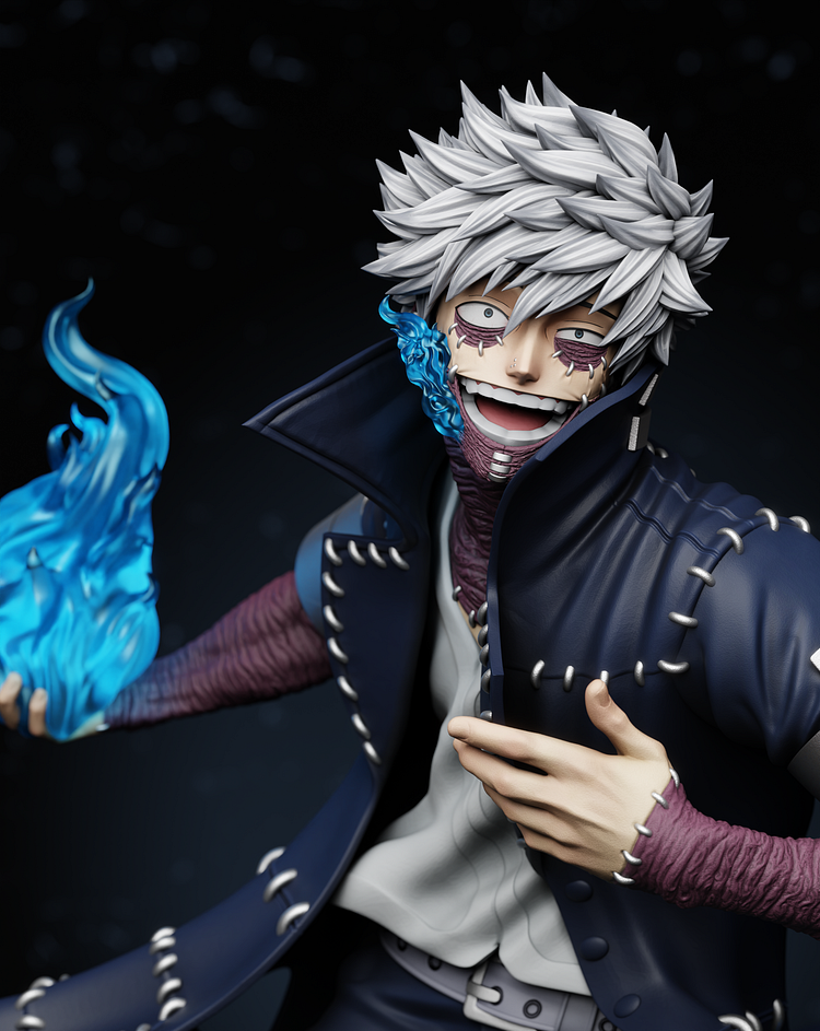 Héroe Collectibles - Dabi with LED 1/4 Statue(GK)