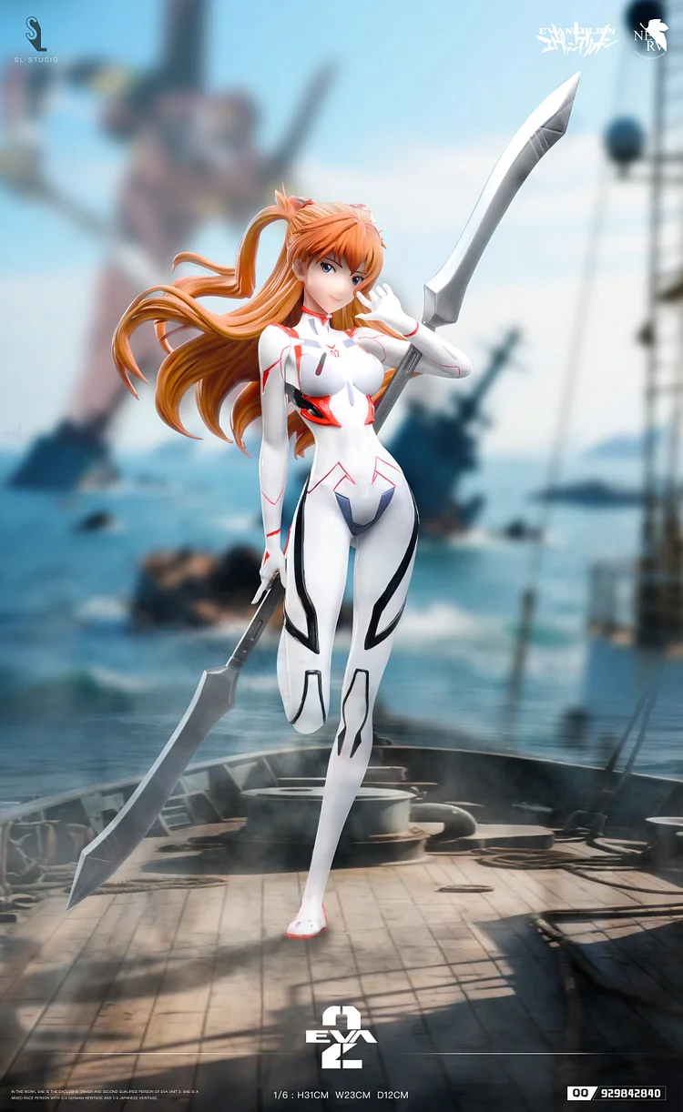 SL Studio - Asuka Langley Soryu - Combat suit Asuka Statue(GK)