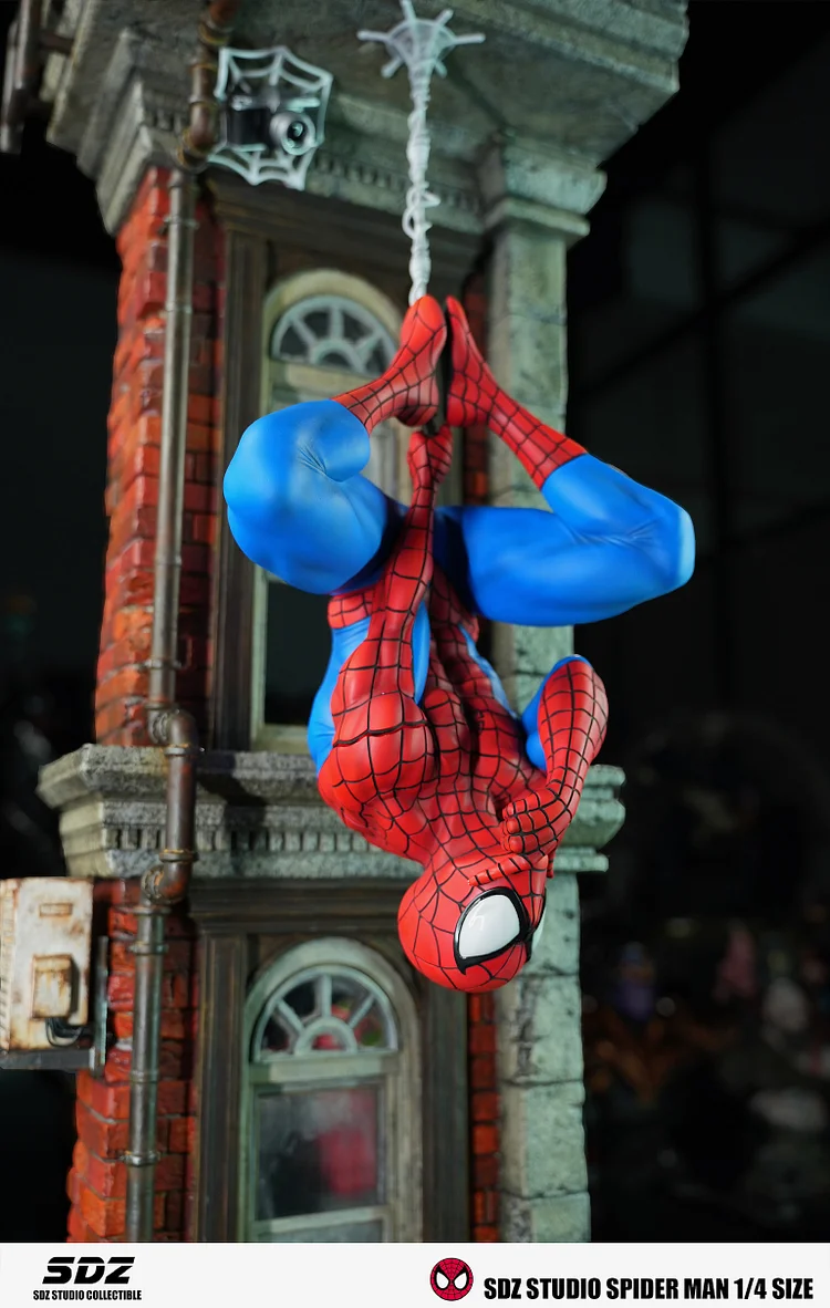 SDZ Studio - Marvel Upside down Spider Man 1/4 Statue(GK)