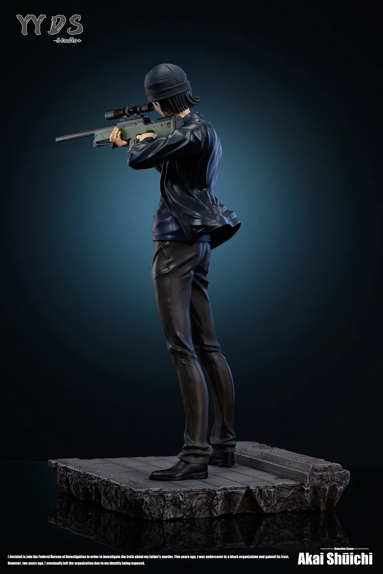 YYDS Studio - Detective Conan -  Gun Lifting 004 Akai Shūichi 1/6 Scale Statue(GK)
