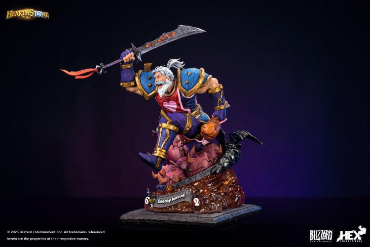 HEX Collectibles Studio & BLIZZARD ENTERTAINMENT - Hearthstone Leeroy Jenkins 1/6 *& 1/10 Statue (Licensed)-Statue Master