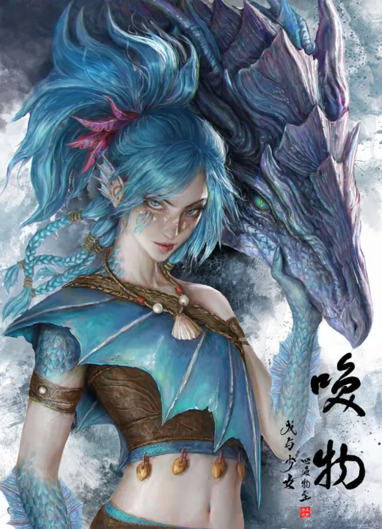 Invoke Media Studio - Other Series - Blueheart & Zelor 1/10 Statue(GK)