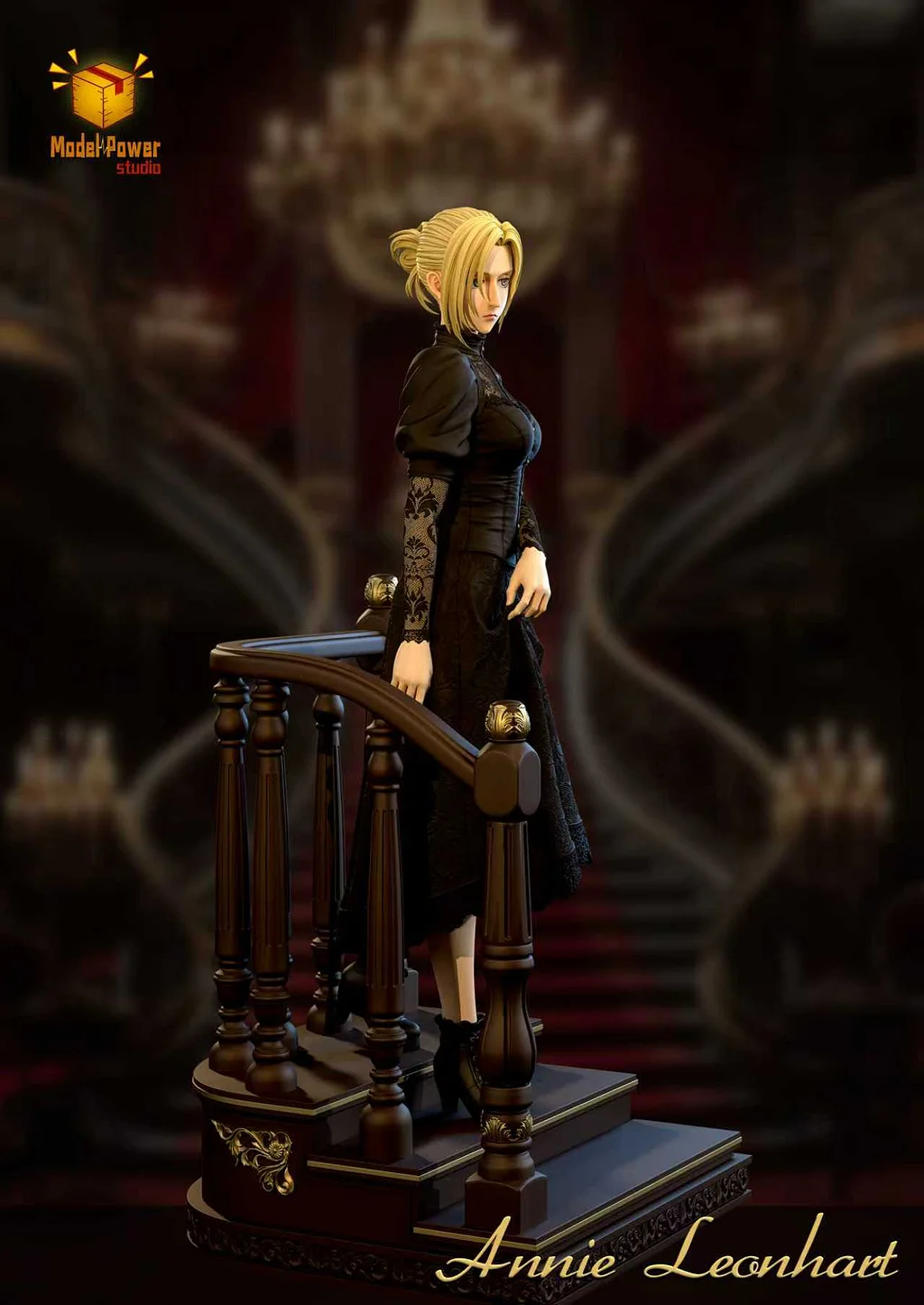 Model Power Studio - Annie Leonhart Attack on Titan Statue