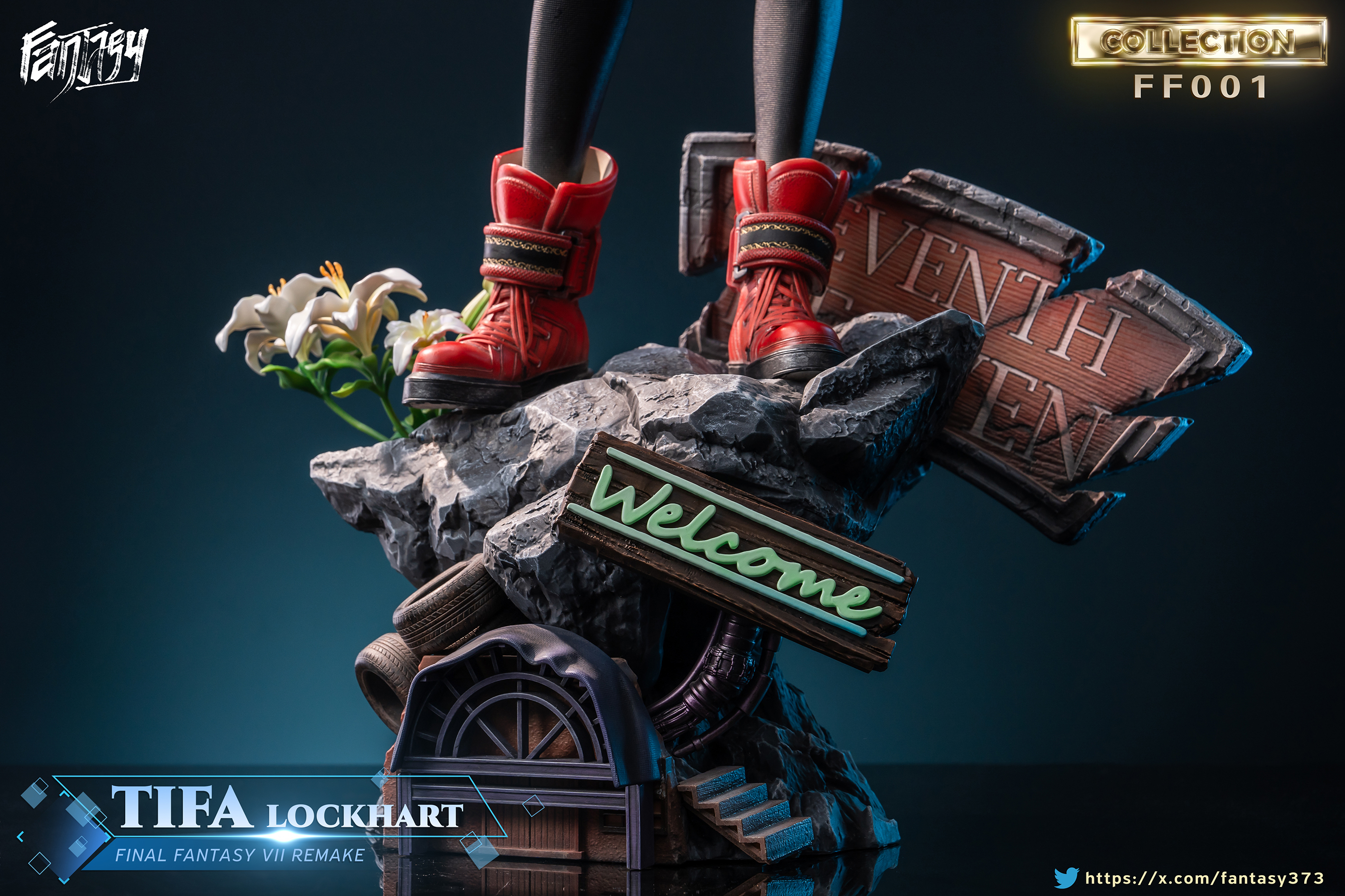 FANTASY Studio - Final Fantasy FF Collector Series 001 Tifa 1/3 & 1/6 Statue(GK)
