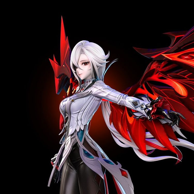 Hakimi Studio - Genshin Impact Arlecchino 1/6 Statue(GK) (Adult 18+)