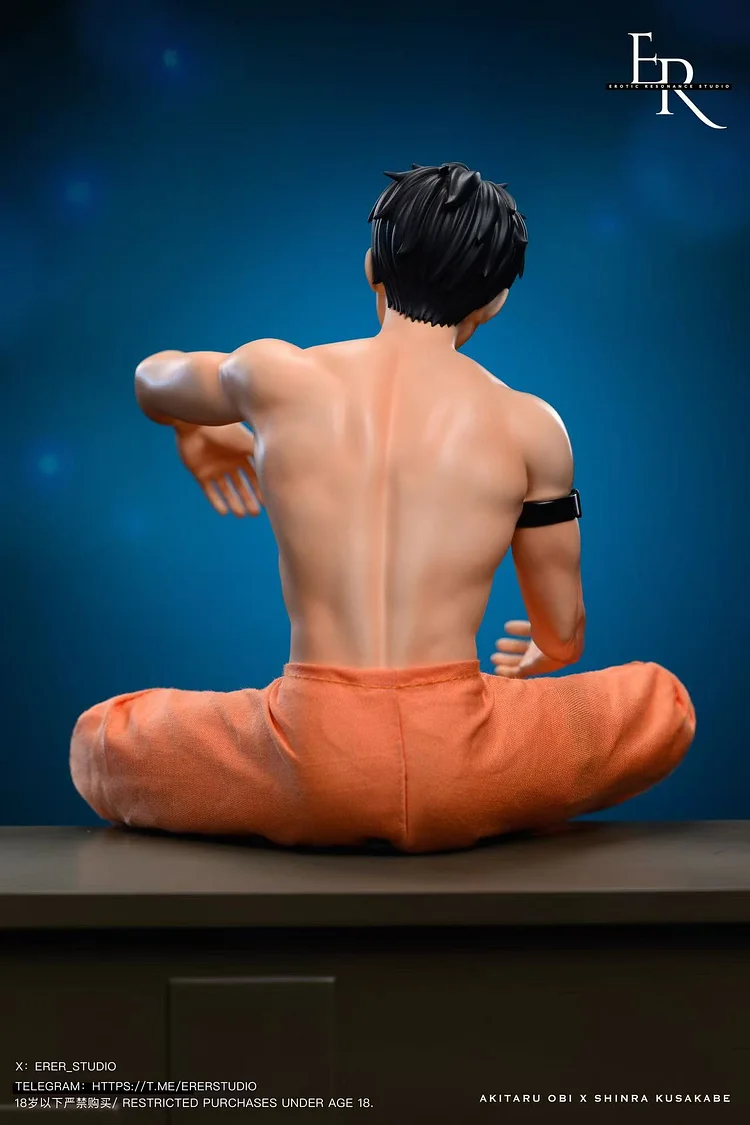 Erotic Resonance Studio - Fire Force Special Training with the Captain Akitaru Obi & Shinra Kusakabe 1/6 Statue(GK)