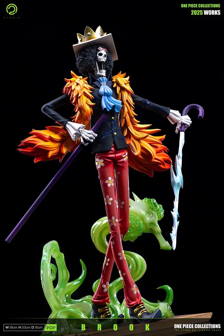 C2 Studio - One Piece Straw Hat Pirates #5 Brook POP Statue(GK)