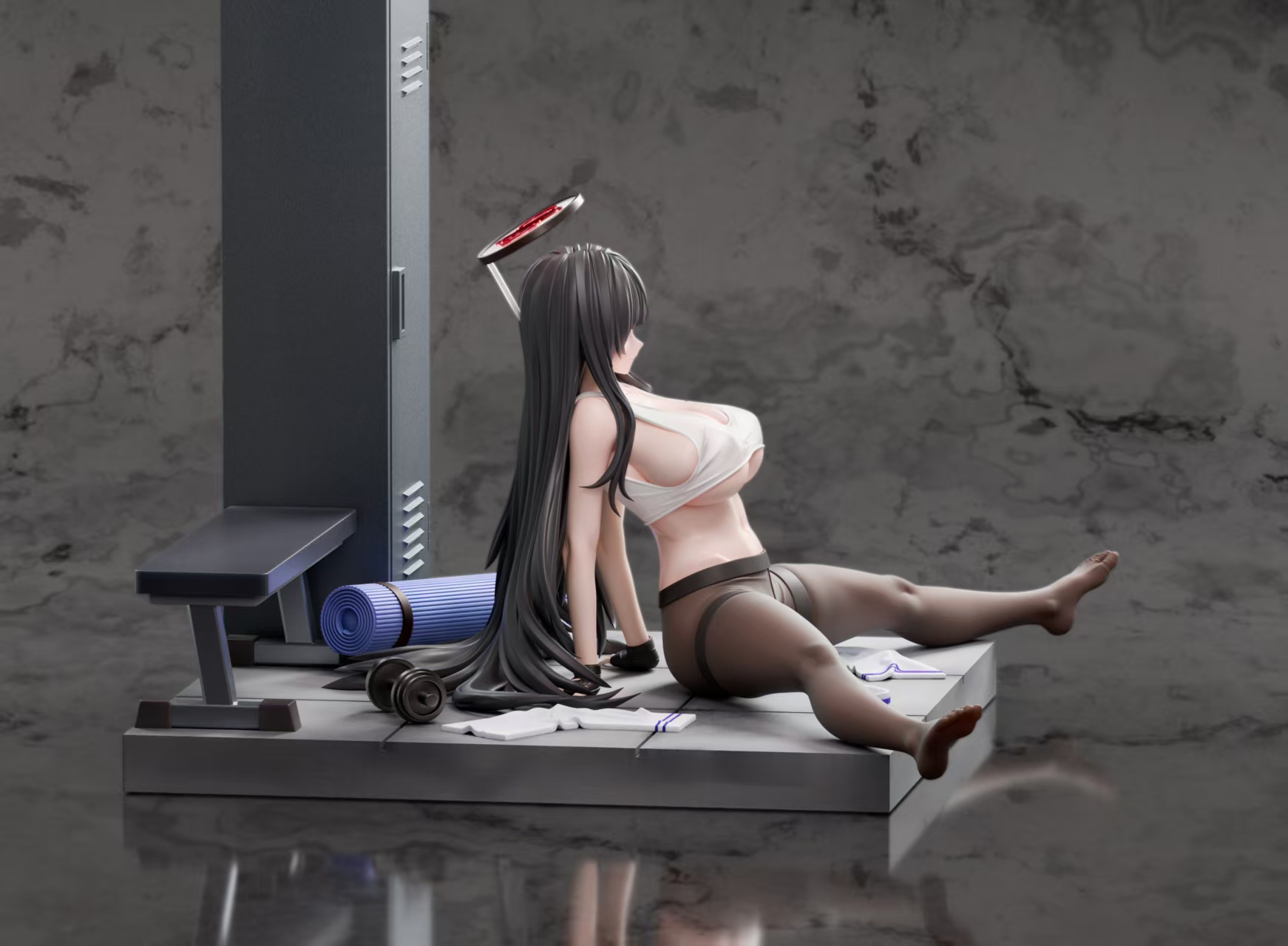 Make zero Studio Tsukatsuki Rio's Private Gym Blue Archive