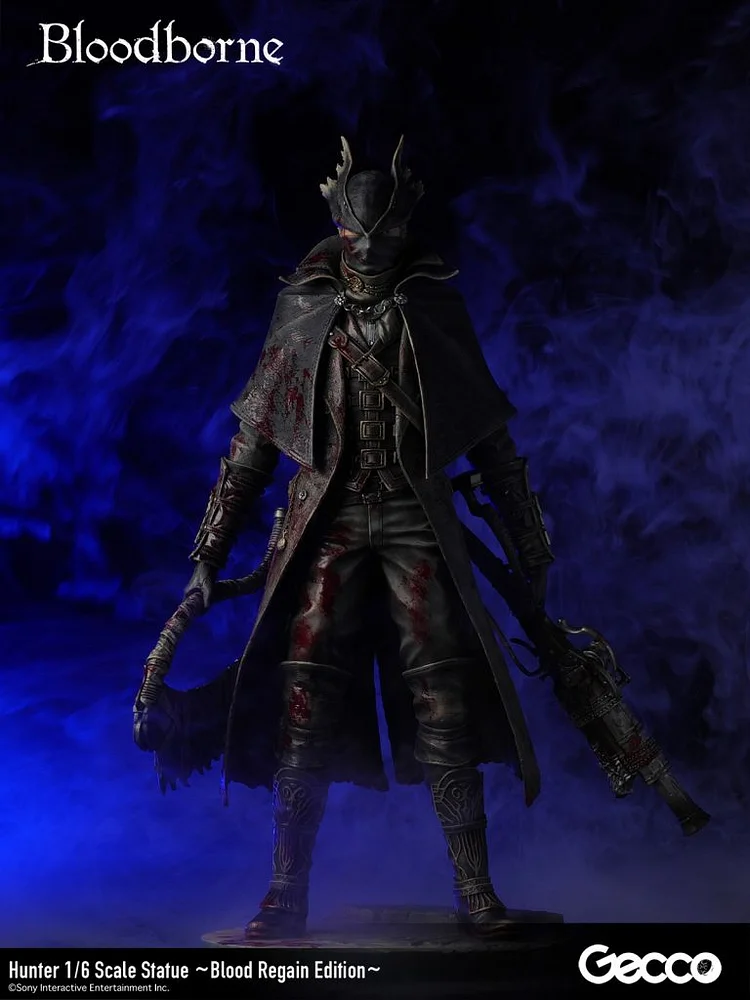 Gecco - Bloodborne Hunter 1/6 Scale Statue Blood Regain Edition 46736GC (Licensed) Statue(GK)