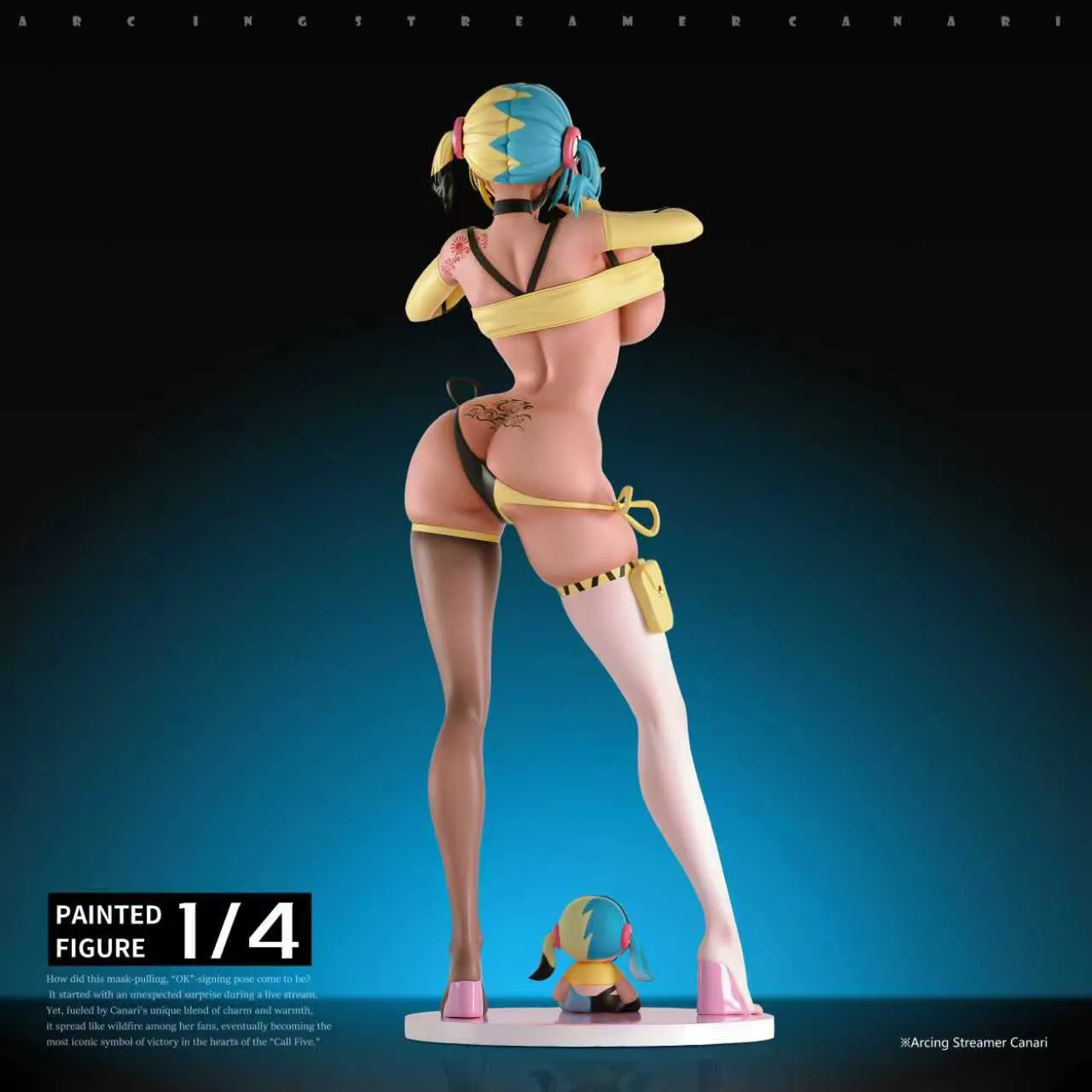 AGC Studio - Curvy Girl Canari Pokemon Statue