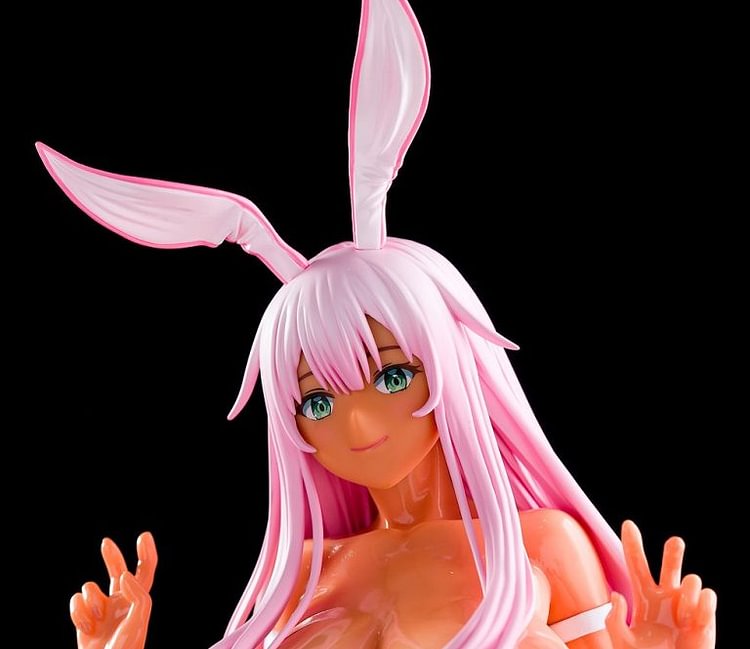 DAIKI KougYou - Pink kami chan Black gal ver (Licensed) Statue(GK) (Adult 18+)-Statue Master