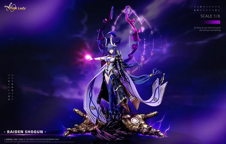 Pink Lady Studio - Raiden Shogun Genshin Impact Statue
