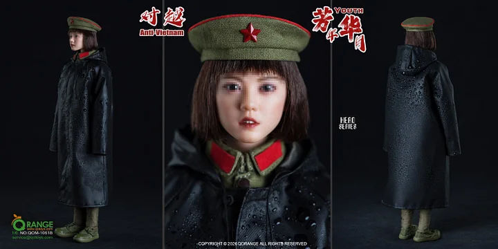 QORANGE QOTOYS - QORANGE QOTOYS 1/6 The Anti-Vietnam Youth Set NO.QOM-1061A/B Licensed Statue