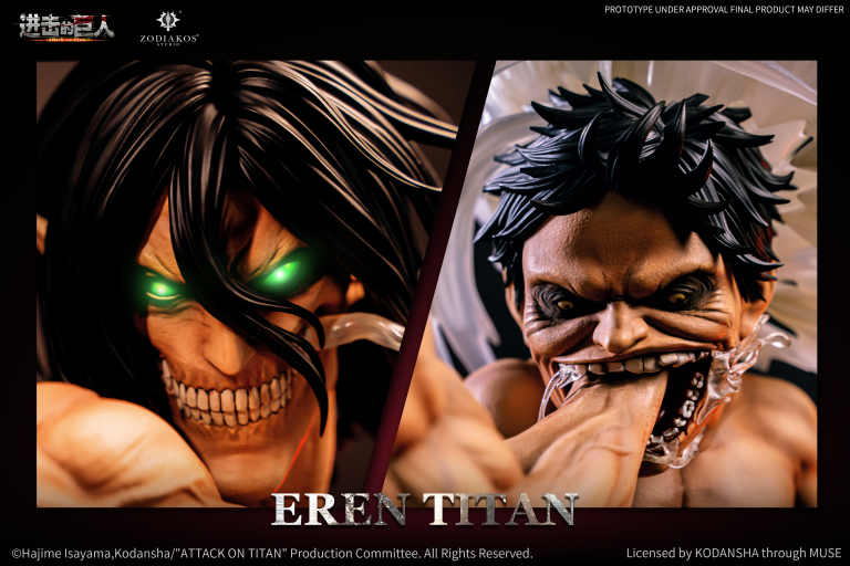 Zodiakos Studio - Attack On Titan Eren Yeager (Licensed) Statue(GK)