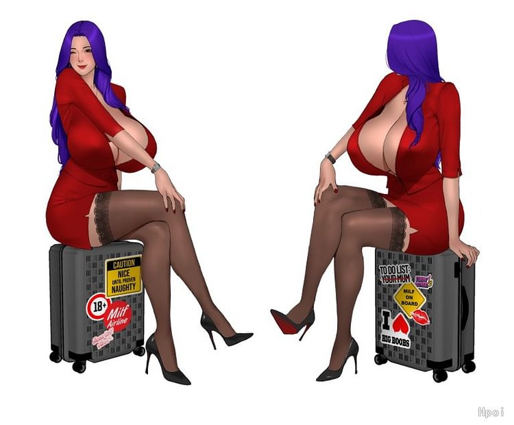 SODA Studio - Milf Airlines Dear Mother Clara Stewardess Uniform (Licensed) Statue(GK) (Adult 18+)