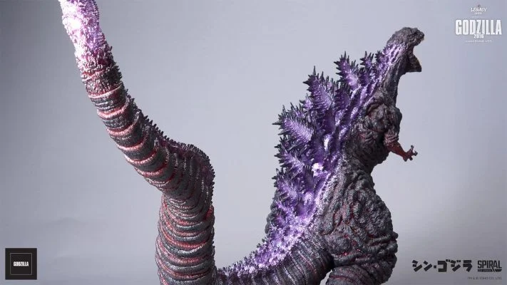 Spiral Studio - Godzilla Legacy Series Godzilla 2016 TLSTK-GZ006 &  TLSTK-GZ005  (Licensed) Statue(GK)-Statue Master