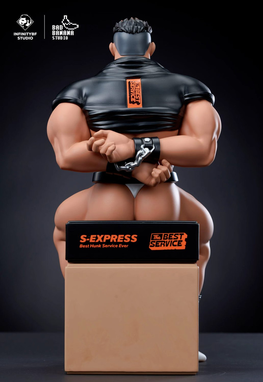 INFINITYBF & BAD BANANA Studio - Trainee courier Harris Statue(GK)