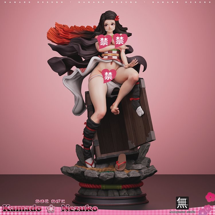 Anonymous Studio - Demon Slayer Nezuko Kamado 1/6 & 1/4 Statue(GK) (Adult 18+)
