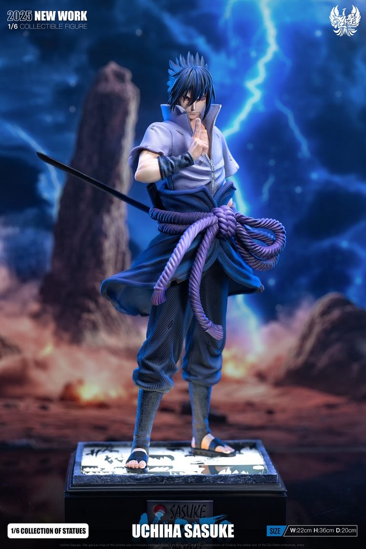 Nirvana Studio - Naruto Uchiha Sasuke Life Series #2 Ninja World War Sasuke 1/6 Statue(GK)