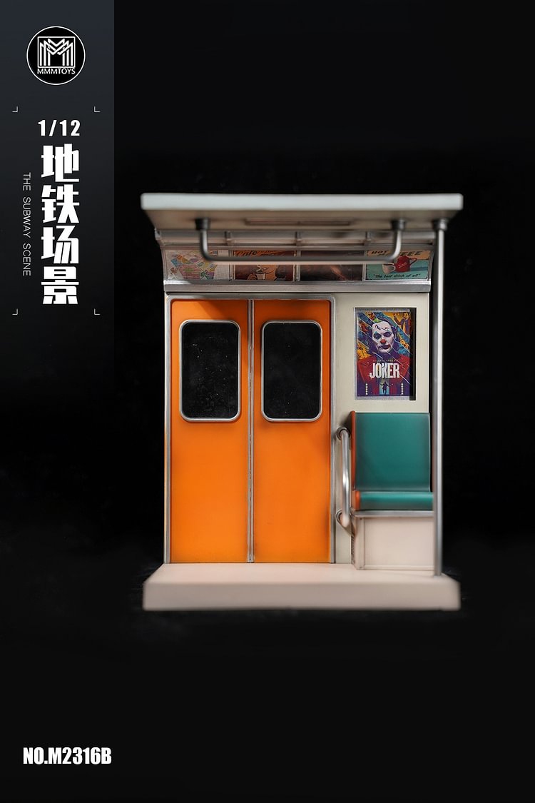 In stock MMMTOYS Studio Subway Scenarios M2316A / B Scene