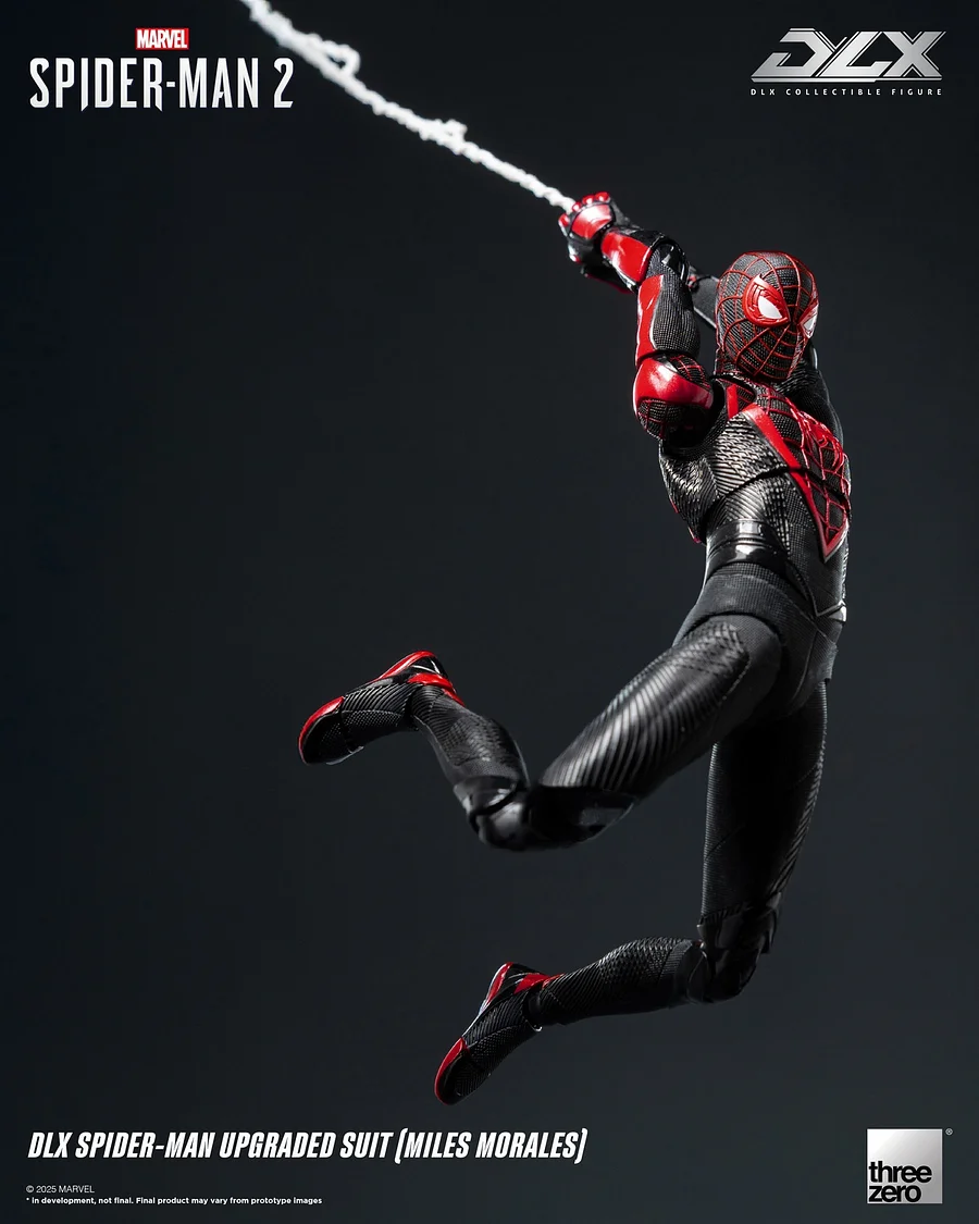 Threezero - Marvel’s Spider-Man 2 DLX Spider-Man Upgraded Suit (Miles Morales) 3Z09440C0 (Licensed)Statue 