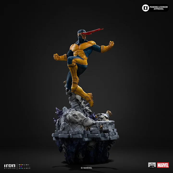 Iron Studio - Cyclops Infinity Gauntlet Diorama BDS Art Scale Statue MARCAS135926-10 Licensed
