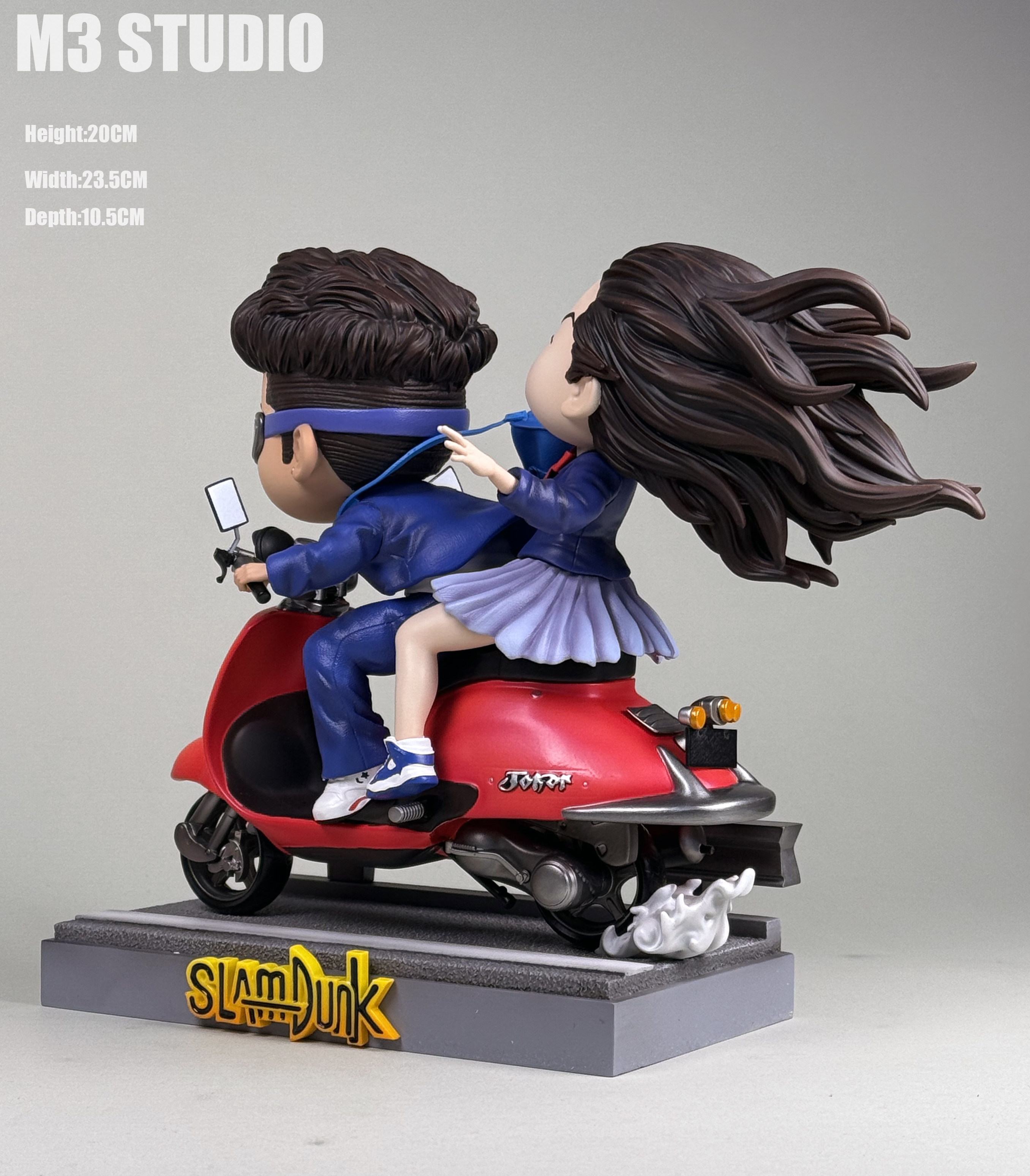 M3 Studio - Slam Dunk - Riding Miyagi Ryota & CaiZi Statue(GK)