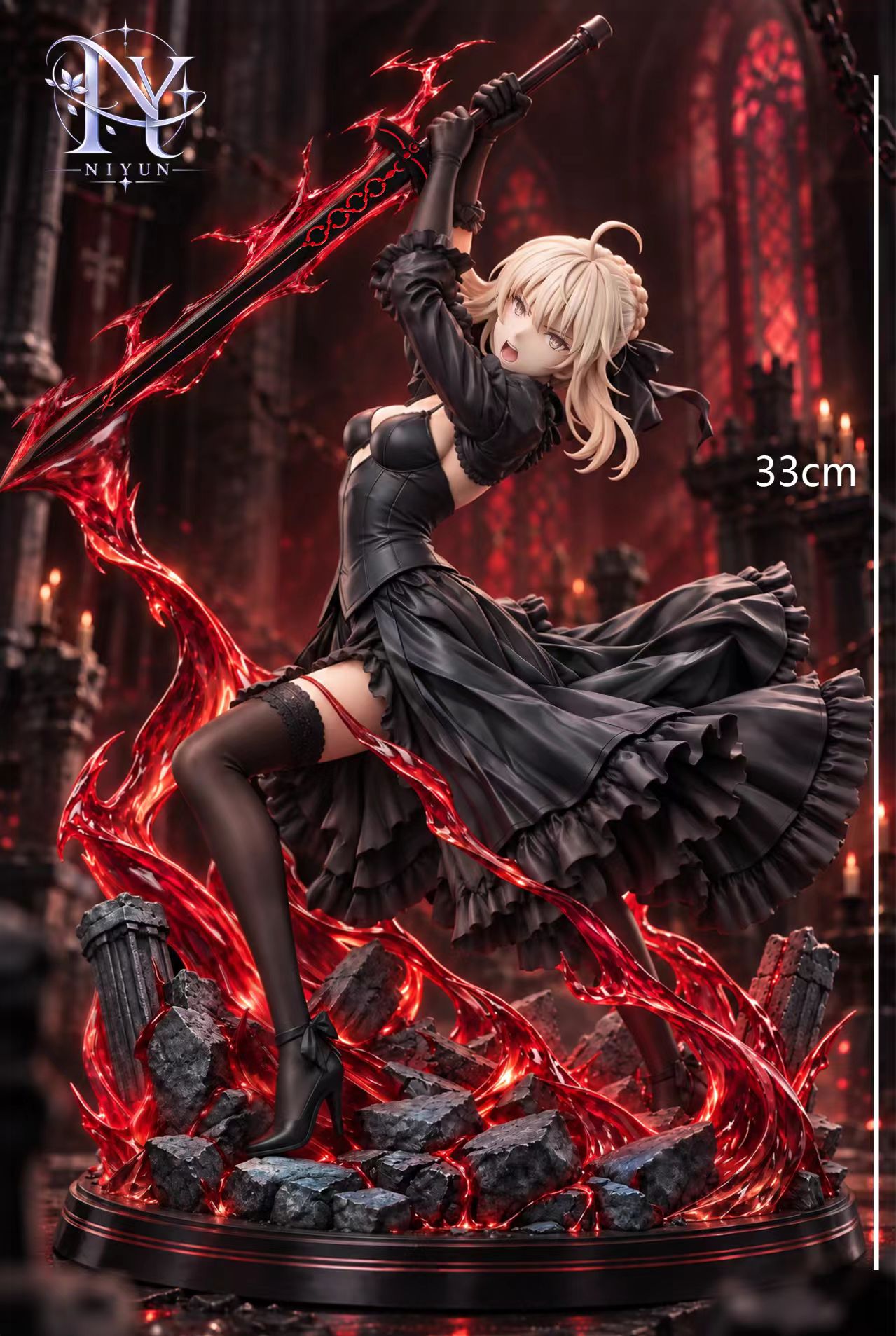 Ni Yun Studio Artoria Pendragon Dress Ver Fate Statue