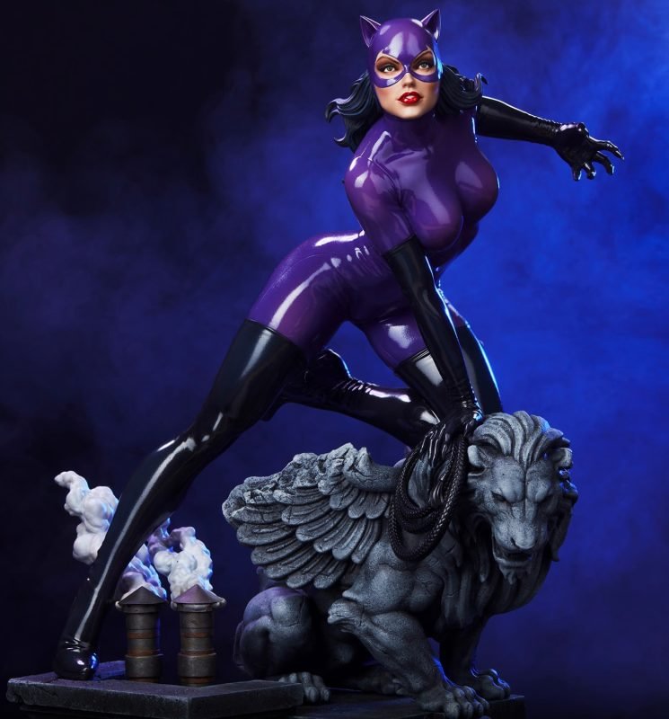 Sideshow Collectibles - DC Catwoman Variant Quarter Scale 914156 (Licensed) Statue(GK)
