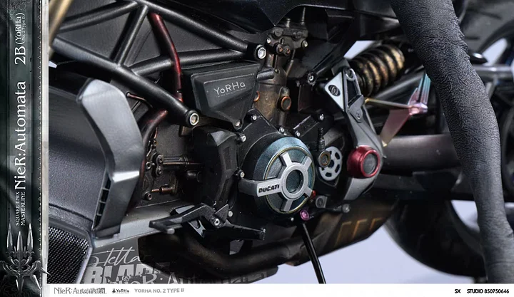 Aetheria Studio & SX Studio - Motorcycle NieR 2B Statue 