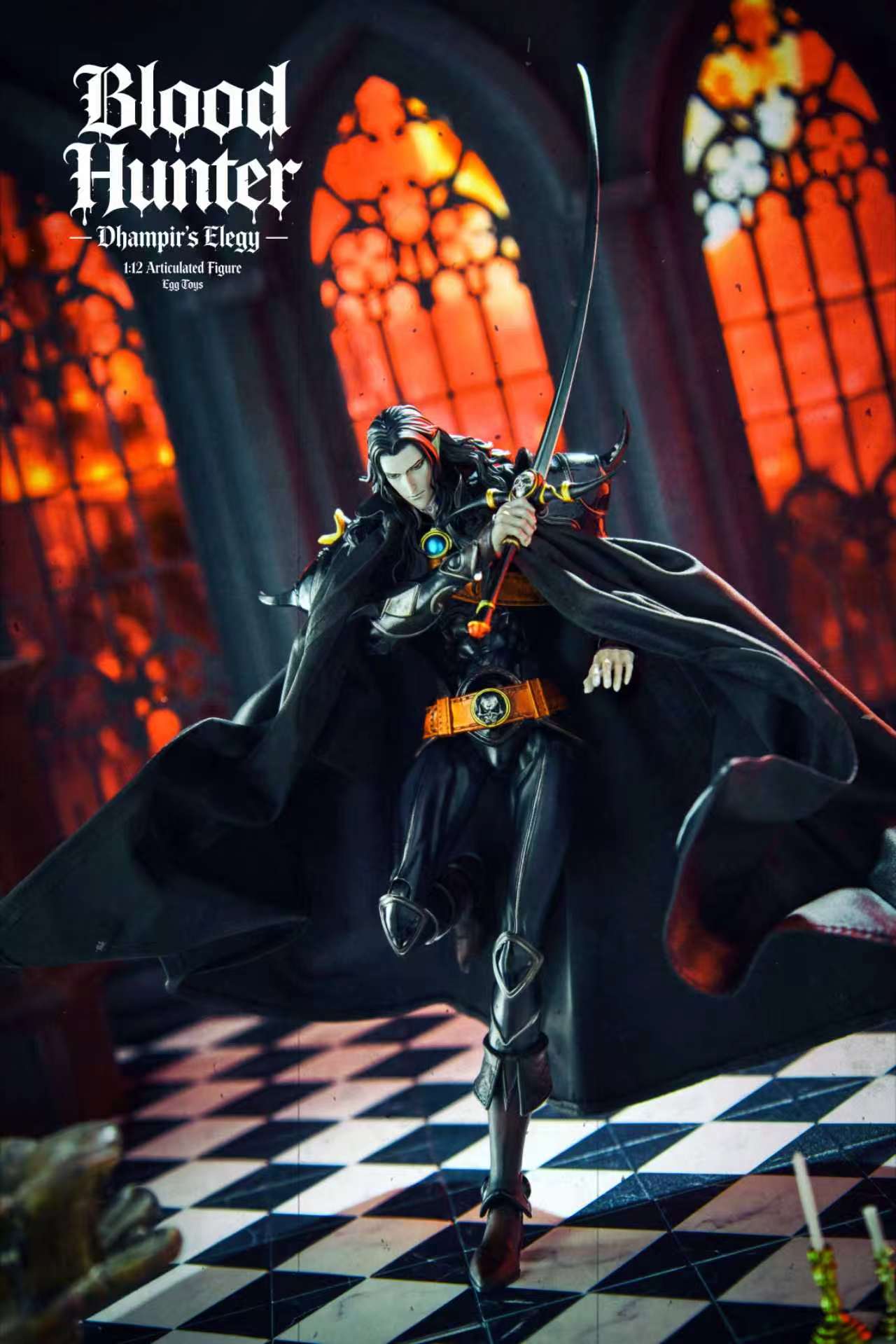 EGGTOYS Blood Hunter Dhampir’s Elegy 1/12 Action Figure (Licensed)
