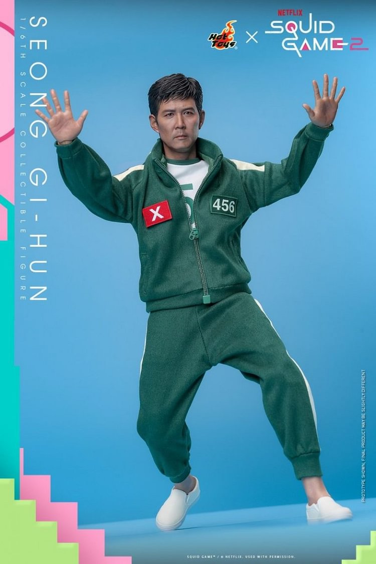 Hottoys - Squid Game 2 Seong Gi-Hun Collectible Figure TMS153 (Licensed) Bust 1/6 Statue(GK)-Statue Master