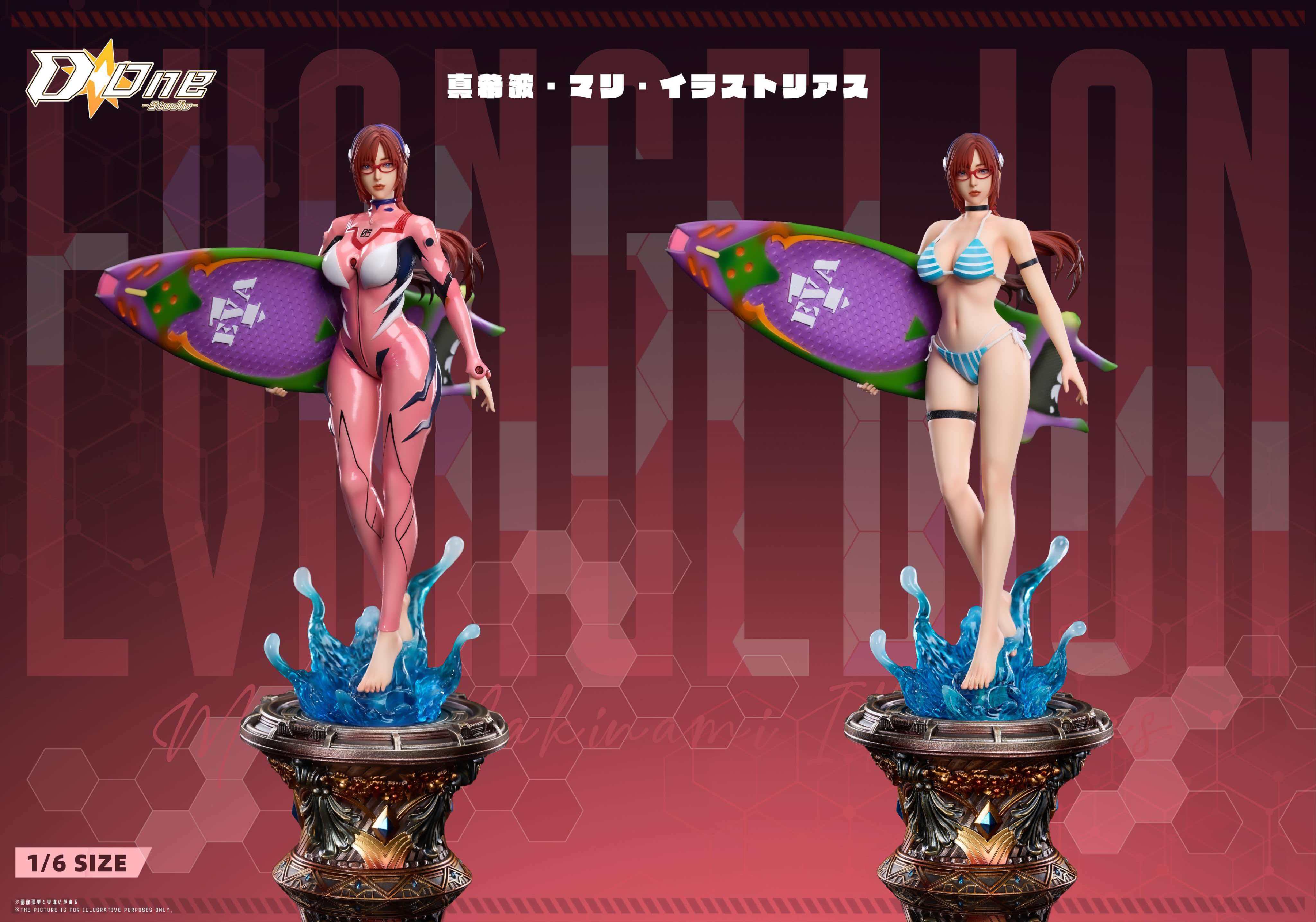 Done Studio Mari Makinami Illustrious Neon Genesis Evangelion