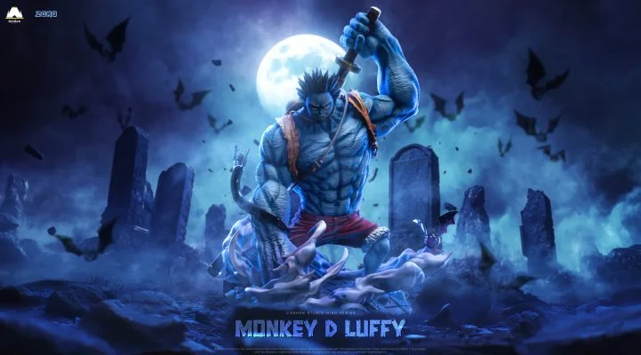 Jinshan Studio - One Piece Horror Series #2 Nightmare Luffy Statue(GK)