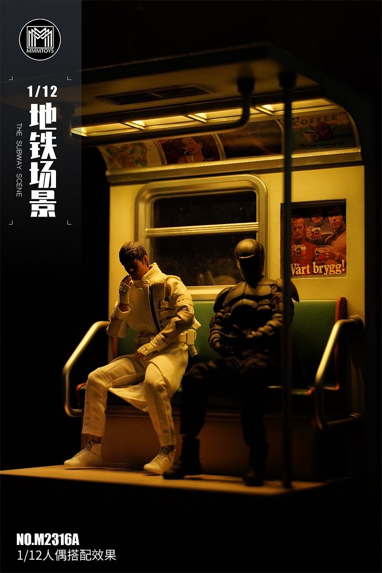 In stock MMMTOYS Studio Subway Scenarios M2316A / B Scene