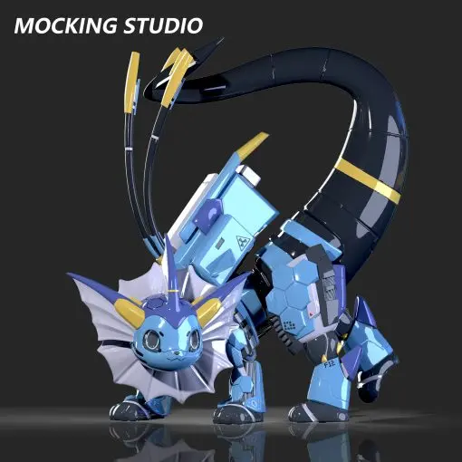Zhu Yi Wan Jia Studio - Mechanical Vaporeon Pokémon Statue 