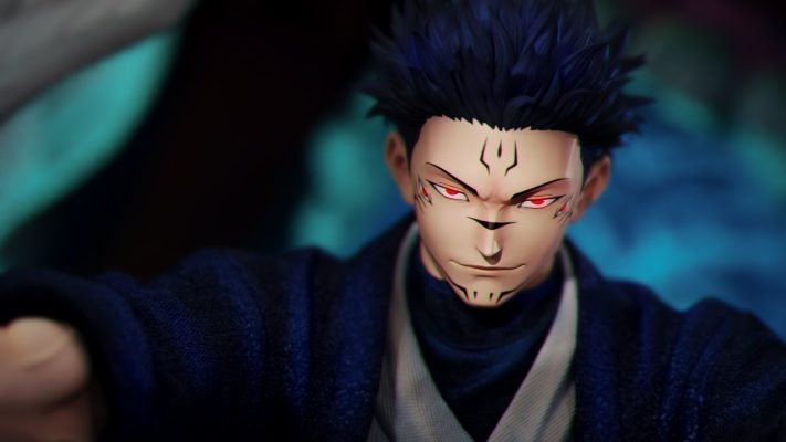 ZanyJoke Studio & Temple Studio - Jujutsu Kaisen S02 Sukuna the Battle of the Demon Realm Shinjuku 1/6 Statue(GK)-Statue Master