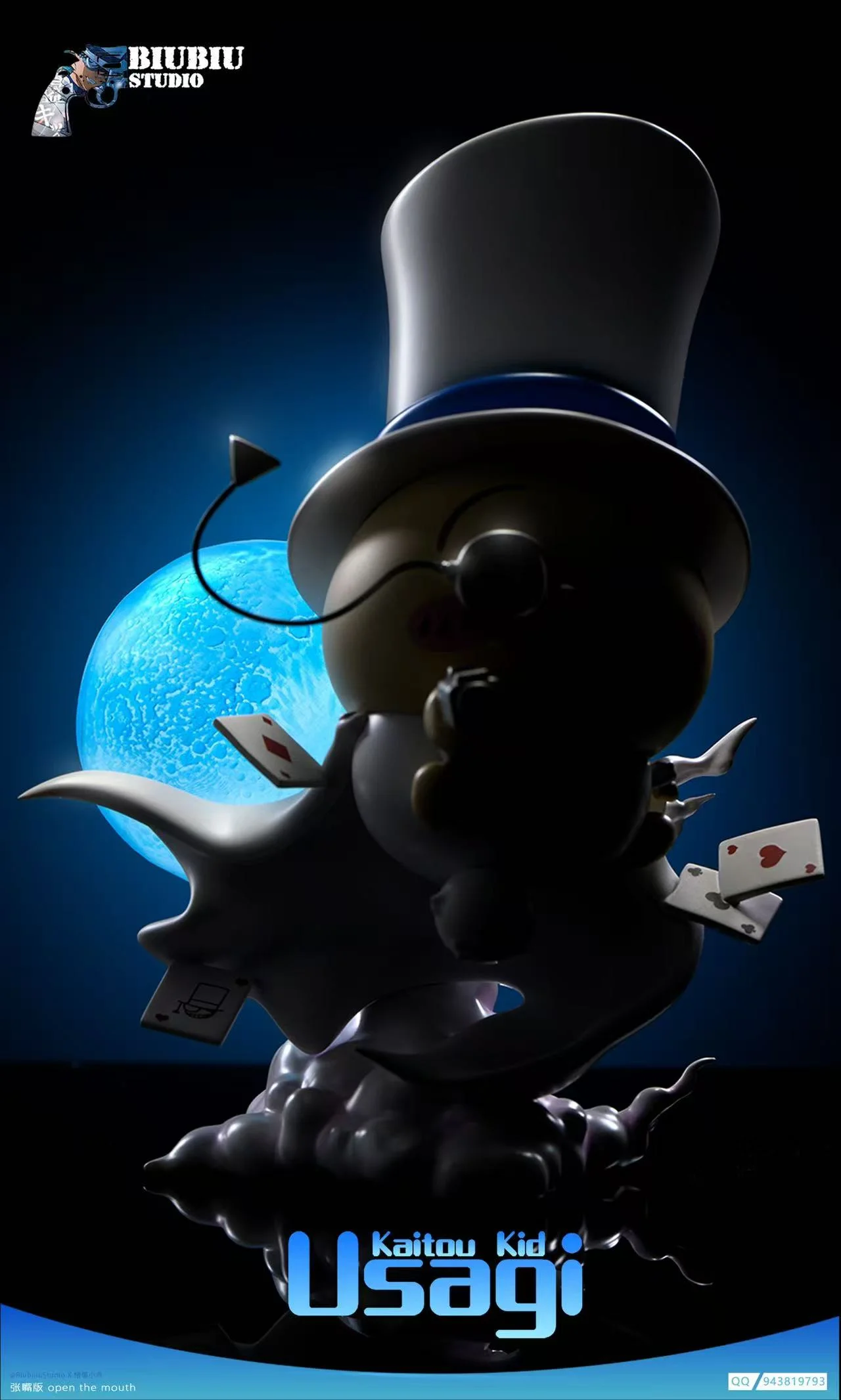 Biubiu Studio - Usagi cos Kid the Phantom Thief Statue