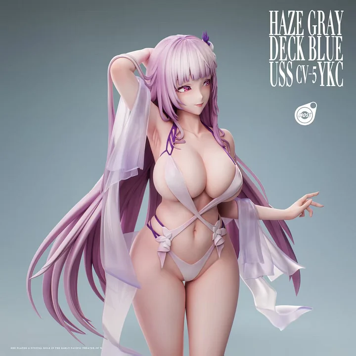 Moss Studio - Yorck Late-Night Companion Azur Lane Statue 