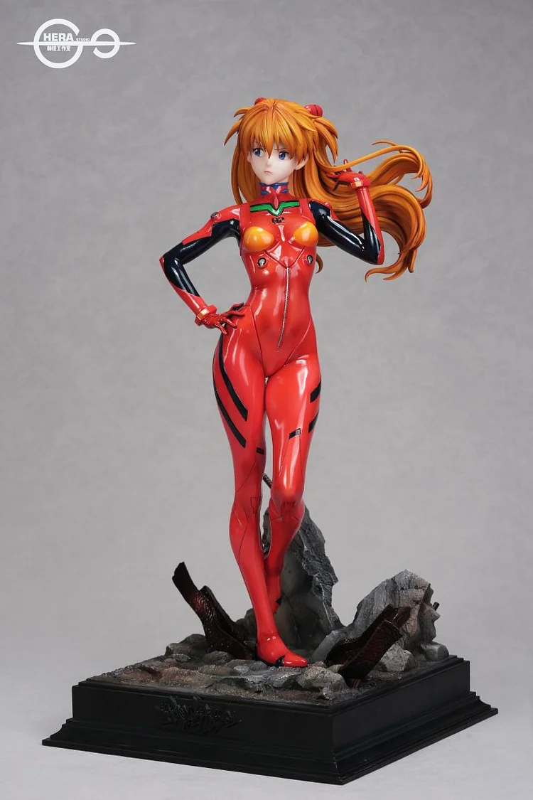 HeRa Studio - Neon Genesis Evangelion Asuka ＆ Ayanami Rei Statue(GK)