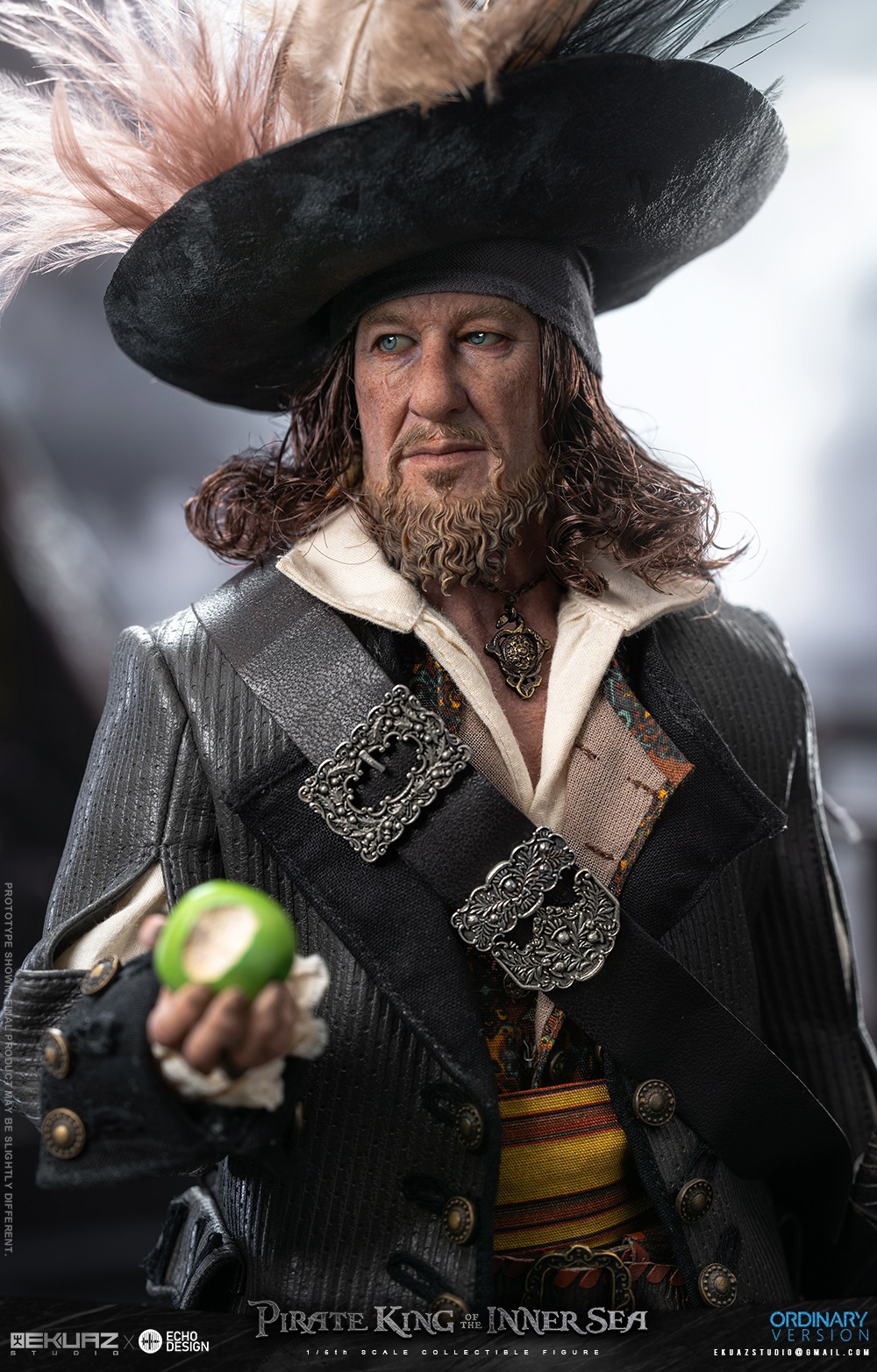 EKUAZ STUDIO x ECHO DESIGN - 1/6 Pirate king of the inner sea EKS012R & EKS012D Action Figure