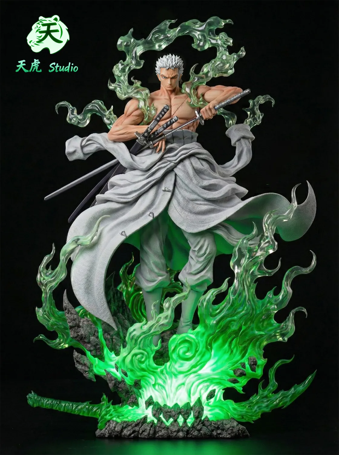 Tian Hu Studio - One Piece Nika Zoro Statue 