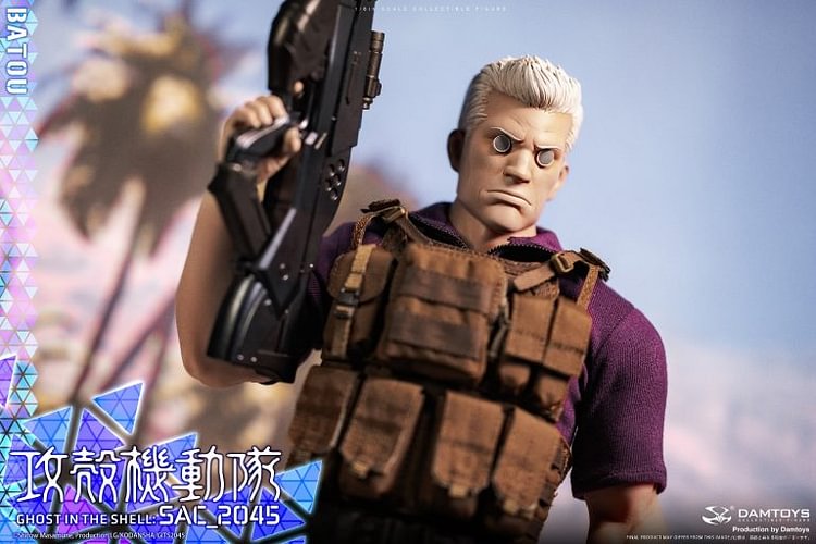 DAMTOYS - Ghost in the Shell SAC_2045 - Batou (Licensed) 1/6 Action Figure