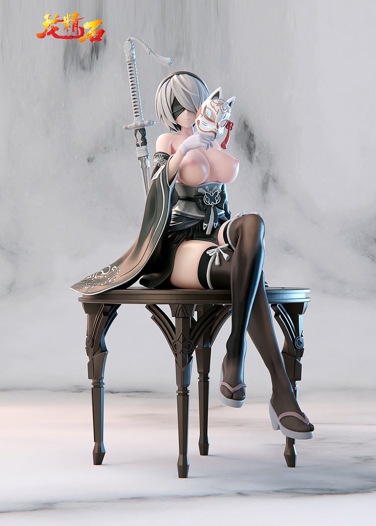 PRE-ORDER Dragon Stone Studio - NieR Automata NIKKE & NieR Collab 2B & A2 1/7 Statue(GK）(Adult 18+)
